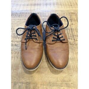 NORDSTROM KIDS Boys Comfy Dress Shoes - Brown‎ Oxford Lace Up Size 3